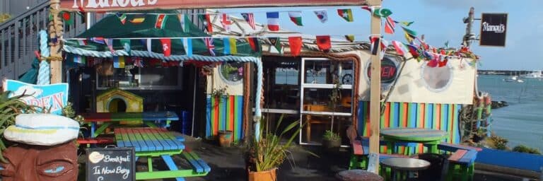 Manou’s Waterfront Cafe & Restaurant in New Plymouth