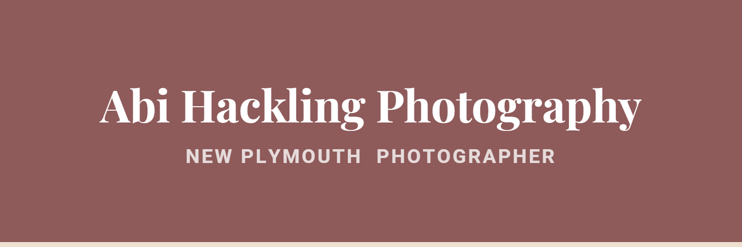 Abi Hackling Photography - photographer in New Plymouth